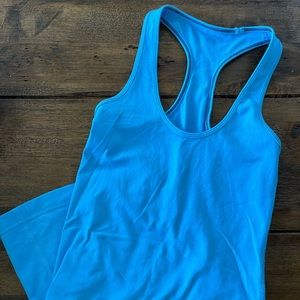 Lululemon Light Blue Racerback Tank, Size 2